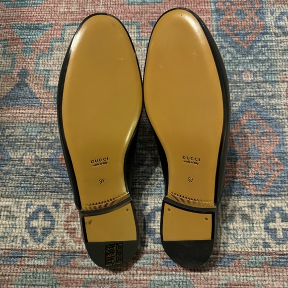 Gucci Princetown Leather Mules - Picture 9 of 12